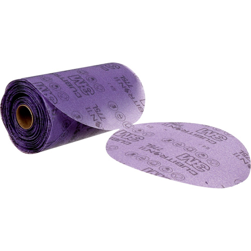 Cubitron II Stikit Clean Sanding Film Disc, 5" Dia., 120+ Grit, Ceramic Canadian Safety Group Inc.