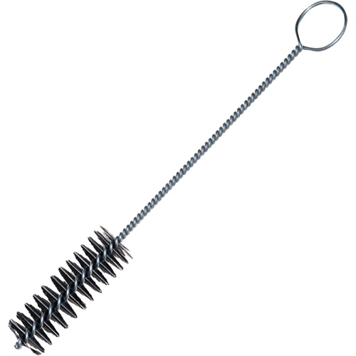 Brosse en acier torsad&eacute;e pour tuyaux, 1/8" dia. x 1" l, 6" longueur hors tout Canadian Safety Group Inc.