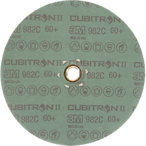 Cubitron II 982C Fibre Disc, Ceramic, 60+, 7" Dia Canadian Safety Group Inc.