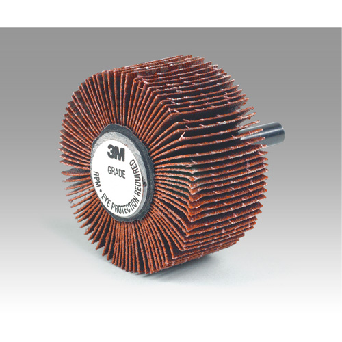 Flap Disc 747D, Aluminum Oxide/Ceramic, 60 Grit, 1" x 1" x 1/4" Canadian Safety Group Inc.