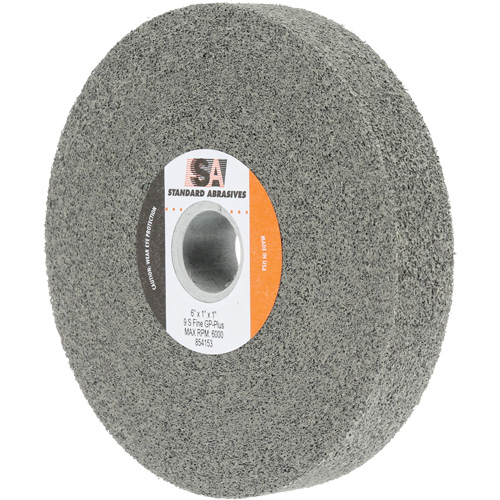 Meule &agrave; usage g&eacute;n&eacute;ral Standard Abrasives, 6" x 1", Arbre de 1", Carbure de silicium Canadian Safety Group Inc.
