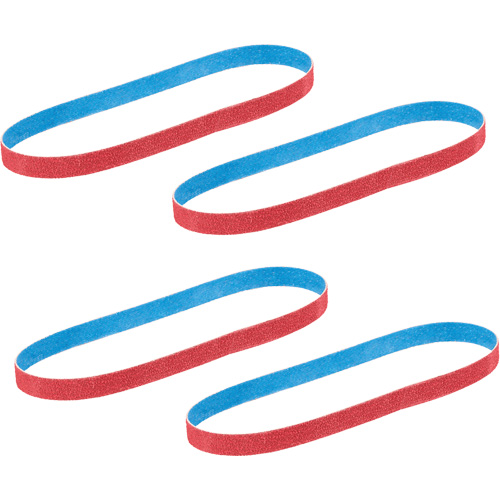 Bandfile Belts, 1/2" W x 18" L, Ceramic, 40 Grit Canadian Safety Group Inc.