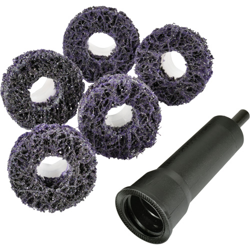 Scotch-Brite Roloc Pro Brake Hub Cleaning Disc Kit, Extra Coarse Grit, Silicon Carbide Canadian Safety Group Inc.
