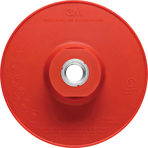 Ribbed Back-Up Pad, 4" Canadian Safety Group Inc.