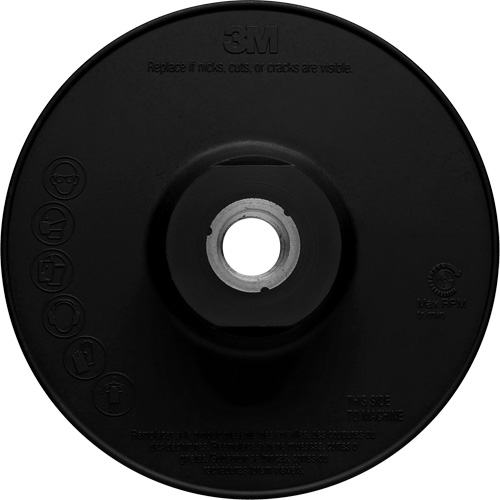 Ribbed Back-Up Pad, 4" Canadian Safety Group Inc.