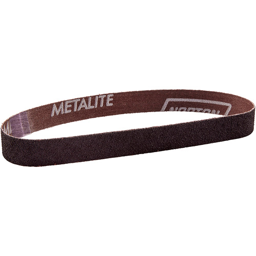 Metalite&reg; Cloth File Sanding Belt, 3/4" W x 20-1/2" L, Aluminum Oxide, 80 Grit Canadian Safety Group Inc.
