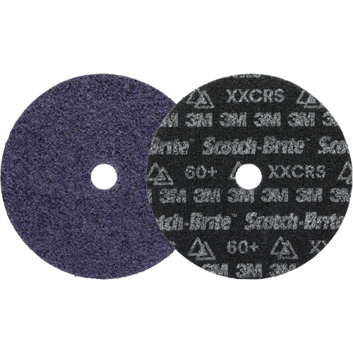 Disque de conditionnement des surfaces de pr&eacute;cision Scotch-Brite, HD-DH, 7" dia., Grain Tr&egrave;s grossier, C&eacute;ramique Canadian Safety Group Inc.