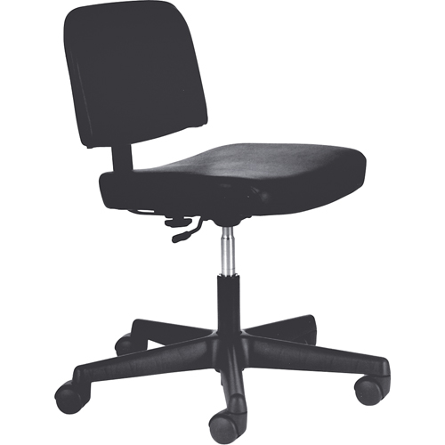 Steno Chairs, Vinyl, Black, 250 lbs. Capacity Canadian Safety Group Inc.
