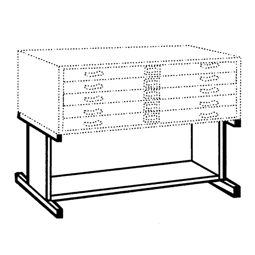 Base sur&eacute;lev&eacute;e pour les classeurs en acier Canadian Safety Group Inc.