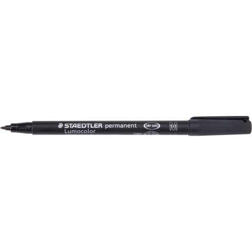 Lumocolor&reg; Permanent Marker, Black, Medium Tip Canadian Safety Group Inc.