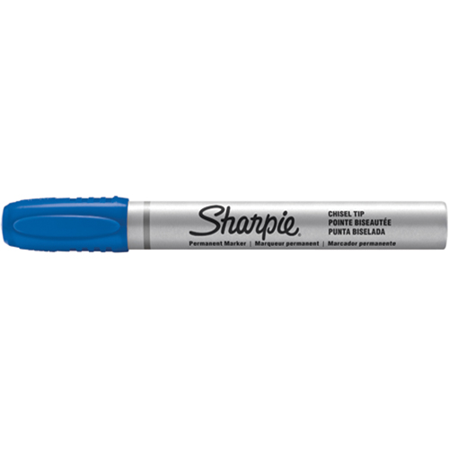 Permanent Markers - Berol Liquid Tip, Blue, Chisel Tip Canadian Safety Group Inc.