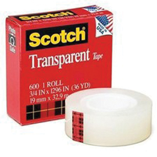 Ruban transparent Canadian Safety Group Inc.