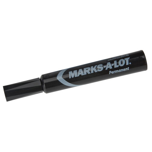 Marqueurs permanents Marks-a-Lot, Noir, Pointe Ciseau Canadian Safety Group Inc.