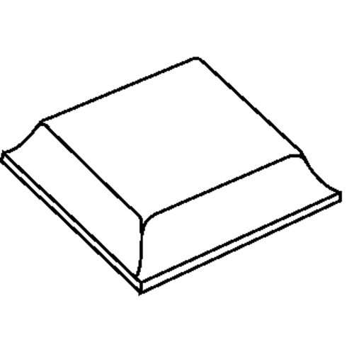 Bumpon Tapered Square Protective Bumpers Canadian Safety Group Inc.