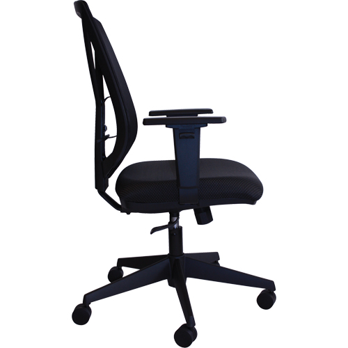 Chaise de bureau Activ A-47 Synchro, Tissu, Noir, Capacit&eacute; 275 lb Canadian Safety Group Inc.