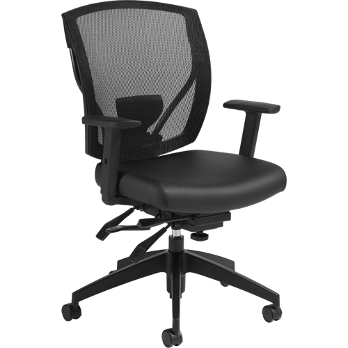 Chaises &agrave; bras Multi-Tilter, Vinyle, Noir, Capacit&eacute; 300 lb Canadian Safety Group Inc.