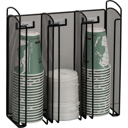 Onyx Cup & Lid Holder Organizer Canadian Safety Group Inc.