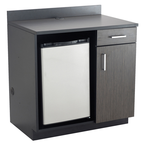 Modular Cabinet, Melamine, 39" H x 36" W x 25" D, Asian Night/Black Canadian Safety Group Inc.