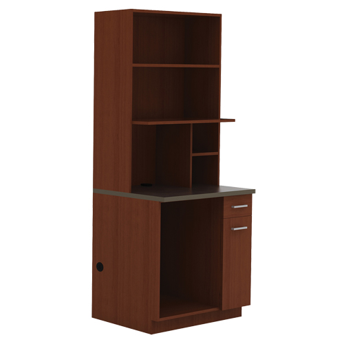 Armoire modulaire, M&eacute;lamine, 39" h x 36" la x 25" P, Acajou Canadian Safety Group Inc.