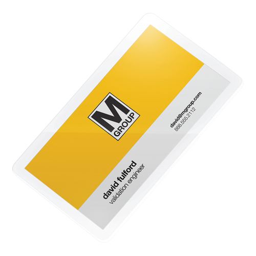 Swingline UltraClear Laminating Business Card Pouches Canadian Safety Group Inc.