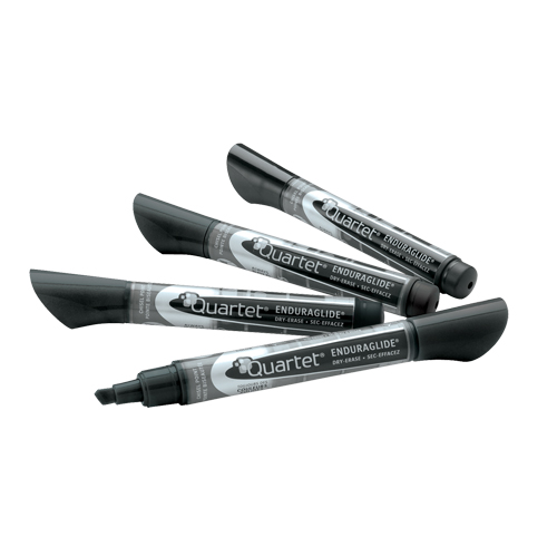 EnduraGlide&reg; Dry-Erase Markers, Black, Chisel Tip Canadian Safety Group Inc.