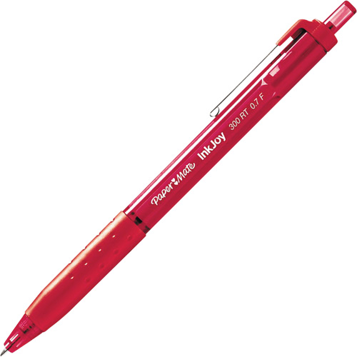 Stylo Inkjoy 300RT, Rouge, 1 mm, R&eacute;tractable Canadian Safety Group Inc.