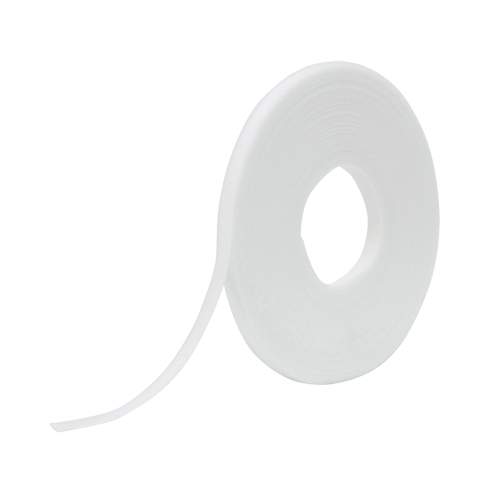 One-Wrap&reg; Fastener Tape, Hook & Loop, 25 yds x 1/2", Self-Grip, White Canadian Safety Group Inc.