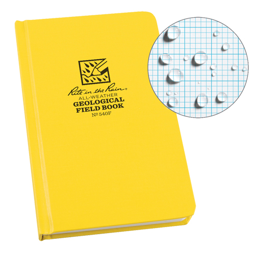 Livre reli&eacute;, Couverture rigide, Jaune, 160 Pages, 4-5/8" , 7-1/4"  Canadian Safety Group Inc.