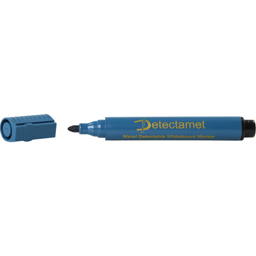 Detectable Whiteboard Marker, Black, Bullet Tip Canadian Safety Group Inc.