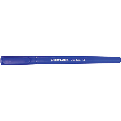 Stylo &agrave; bille Paper Mate Write Bros, Bleu, 1 mm Canadian Safety Group Inc.