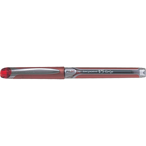 Hi-Tecpoint Grip Pen, Red, 0.5 mm Canadian Safety Group Inc.