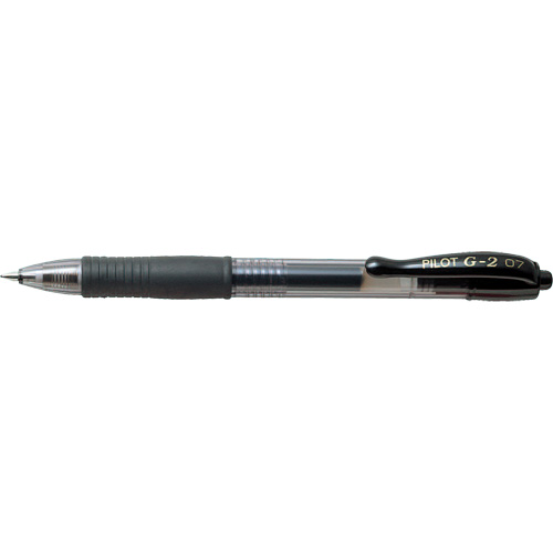 Stylo &agrave; encre gel G2, Noir, 0,7 mm, R&eacute;tractable Canadian Safety Group Inc.