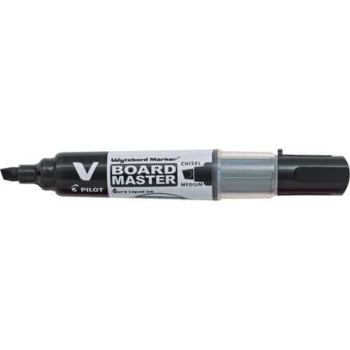 Vboard Master White Board Marker, Black, Chisel Tip Canadian Safety Group Inc.