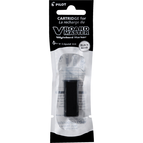 Vboard Master White Board Marker Refill, Black Canadian Safety Group Inc.