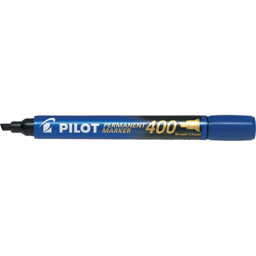 400 Permanent Marker, Blue, Chisel Tip Canadian Safety Group Inc.