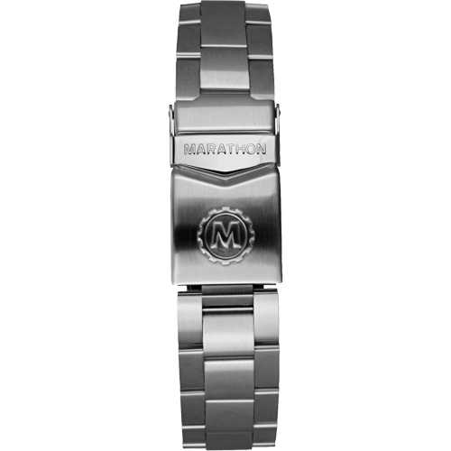 Grande montre automatique de plong&eacute;e &eacute;dition arctique GSAR avec bracelet en acier inoxydable, Num&eacute;rique, &agrave; piles, 41 mm, Argent Canadian Safety Group Inc.
