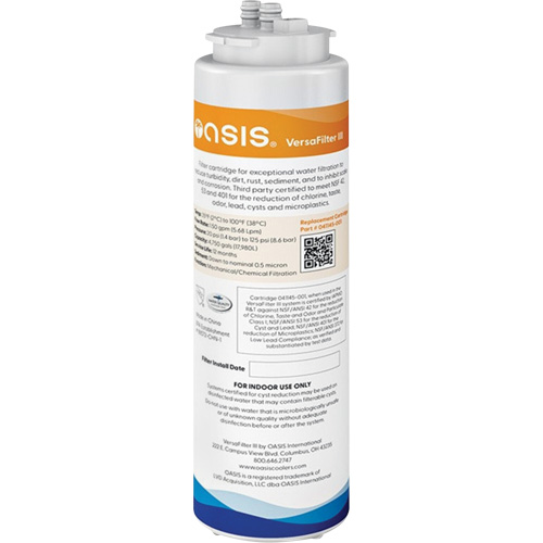 Replacement Cartridge, For Versafilter III Filter Canadian Safety Group Inc.