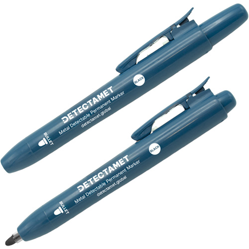 Retractable Permanent Marker, Black, Bullet Tip Canadian Safety Group Inc.