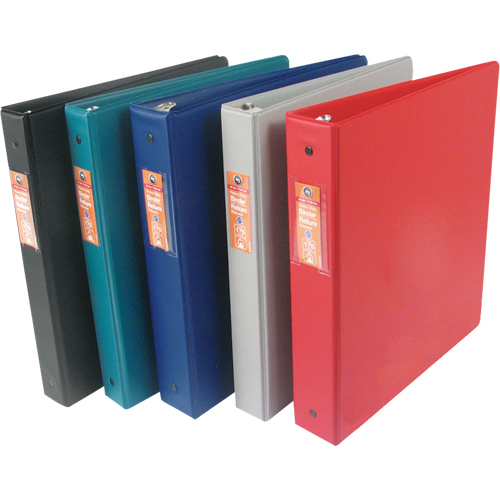 Vinyl Binders, 11" x 8-1/2" x 1", Green Canadian Safety Group Inc.