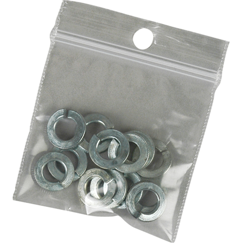 Poly Bags, Reclosable, 9" x 6", 4 mils Canadian Safety Group Inc.