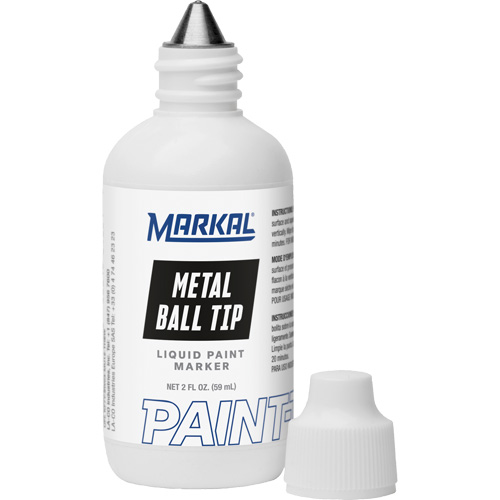 Paint-Riter&reg; Metal Ball Tip, Liquid, Black Canadian Safety Group Inc.