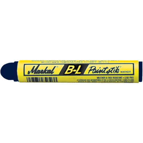 B&acirc;tons de peinture pour surfaces froides - B-L Painstik -50°F &agrave; 150°F, B&acirc;ton plein, Bleu Canadian Safety Group Inc.