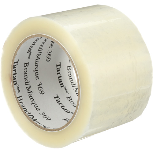 Ruban d'emballage Tartan, Adh&eacute;sif Thermofusible, 1,6 mil, 72 mm (3") x 100 m (330') Canadian Safety Group Inc.