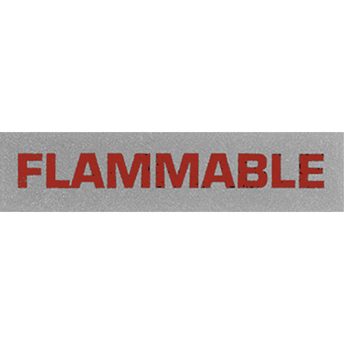 "Flammable" Special Handling Labels, 5" L x 2" W, Black on Red Canadian Safety Group Inc.