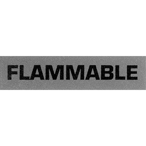 "Flammable" Special Handling Labels, 5" L x 2" W, Black on Red Canadian Safety Group Inc.