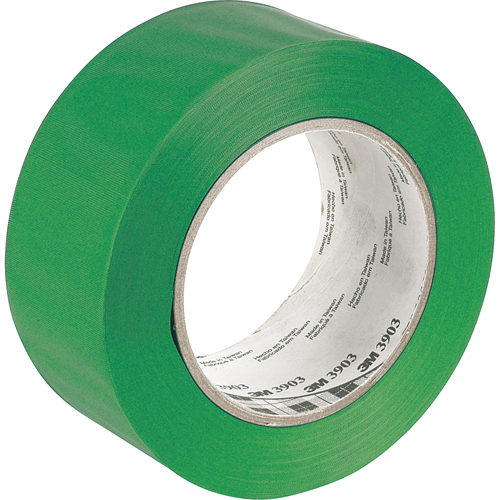 Rubans adh&eacute;sifs en vinyle 3903, 50 mm (2") la x 45,5 m (149,25') lo, 6,3 mils, Vert Canadian Safety Group Inc.