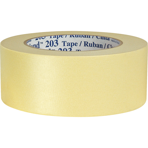 Highland 203 Masking Tape, 48 mm (2") x 55 m (180'), Beige Canadian Safety Group Inc.