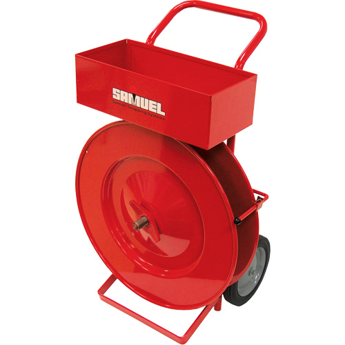 Distributeur de feuillards, Feuillard Polyester/Acier/Polypropyl&egrave;ne, Dia de noyau 16", largeur de rouleau 2,875" Canadian Safety Group Inc.