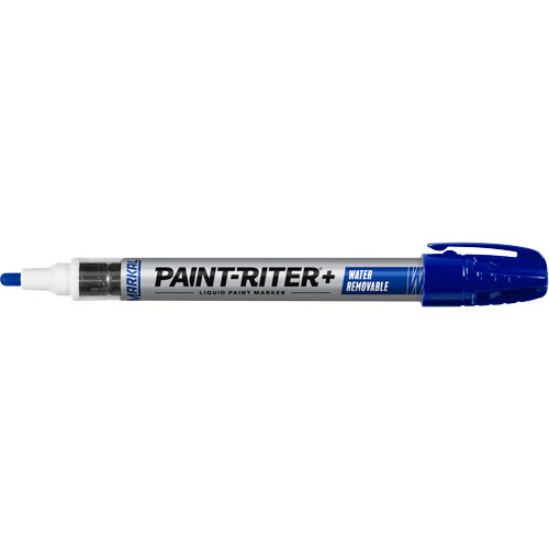 Paint-Riter&reg;+ Water Removable Paint Marker, Liquid, Blue Canadian Safety Group Inc.