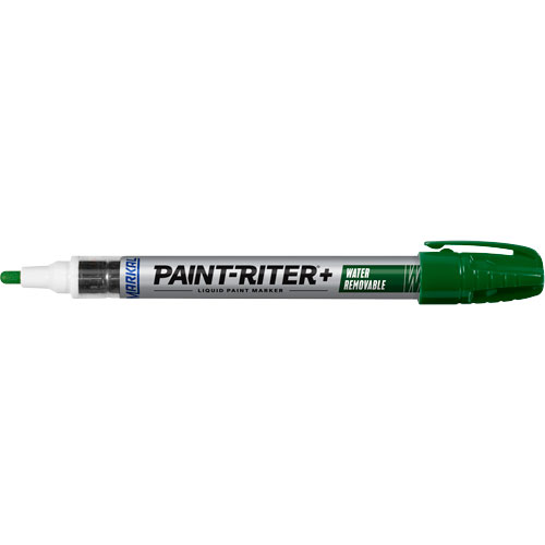 Paint-Riter&reg;+ Water Removable Paint Marker, Liquid, Green Canadian Safety Group Inc.